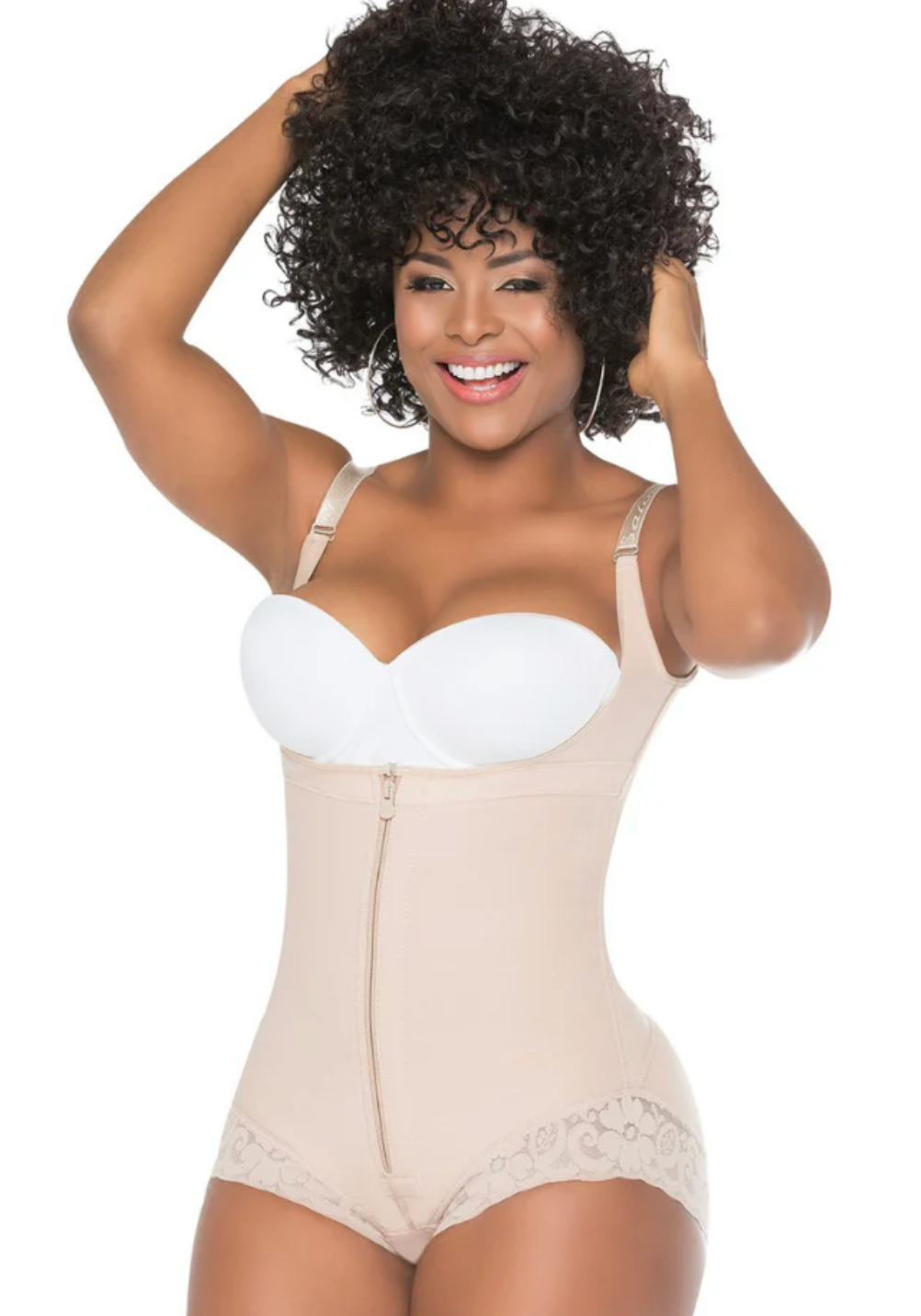 STRAPS FULL BODY SHAPER ZIPPER FAJAS Amor a la Moda LLC