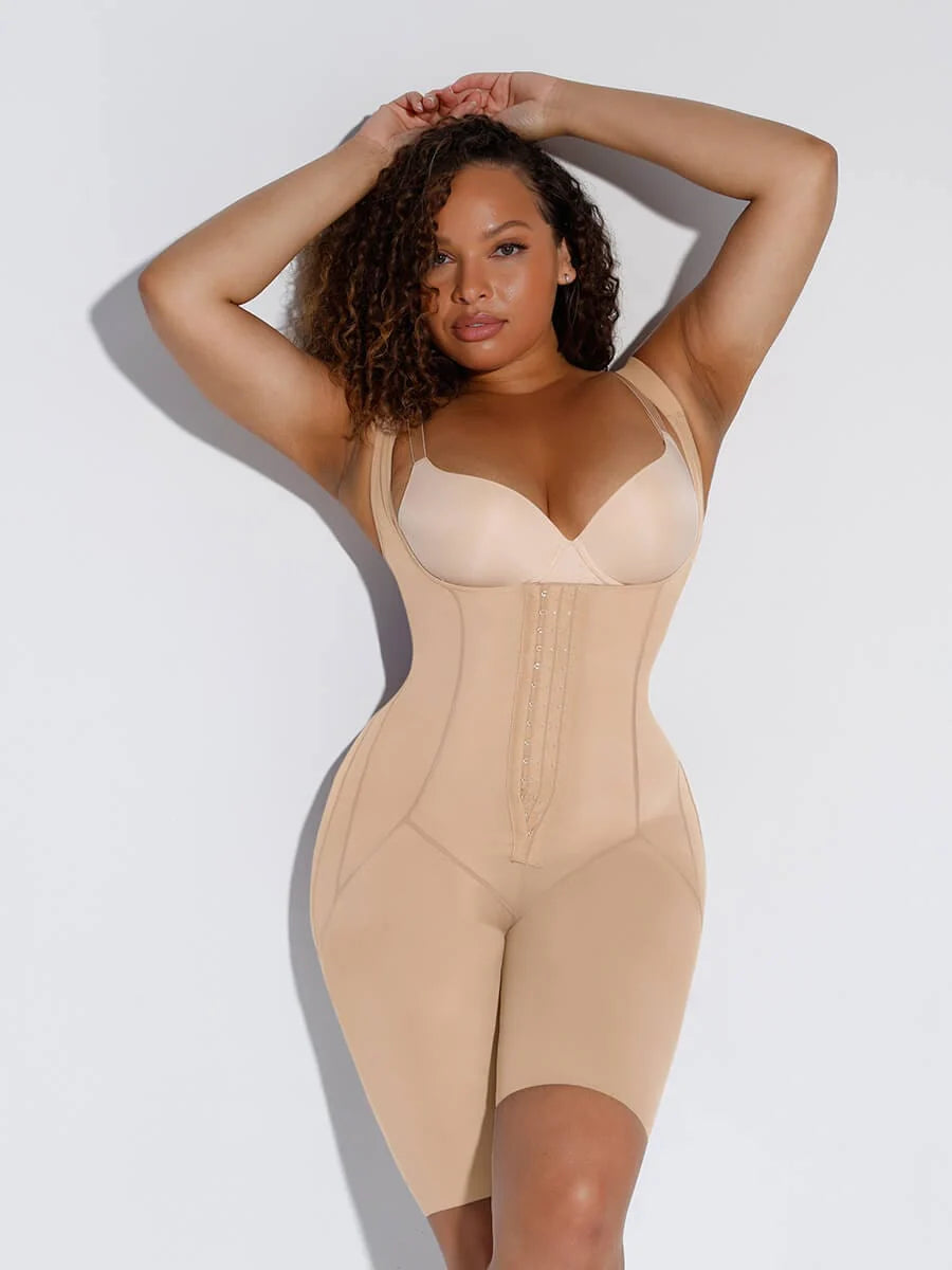 Postoperative U- shaped Chest Support 3-breasted Body Shaper